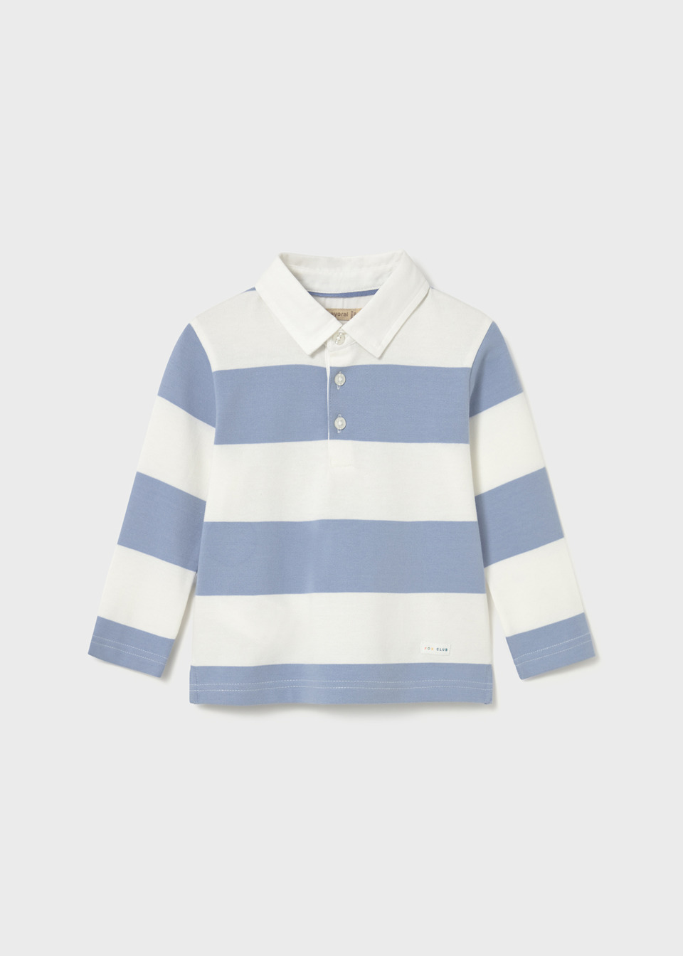 Baby polo shirt with graphic back print