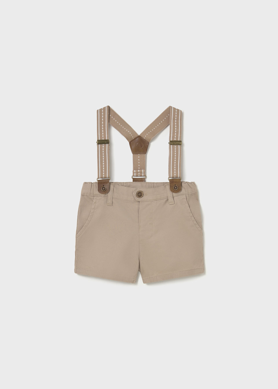 Bermudas Pikee Hosenträger Baby