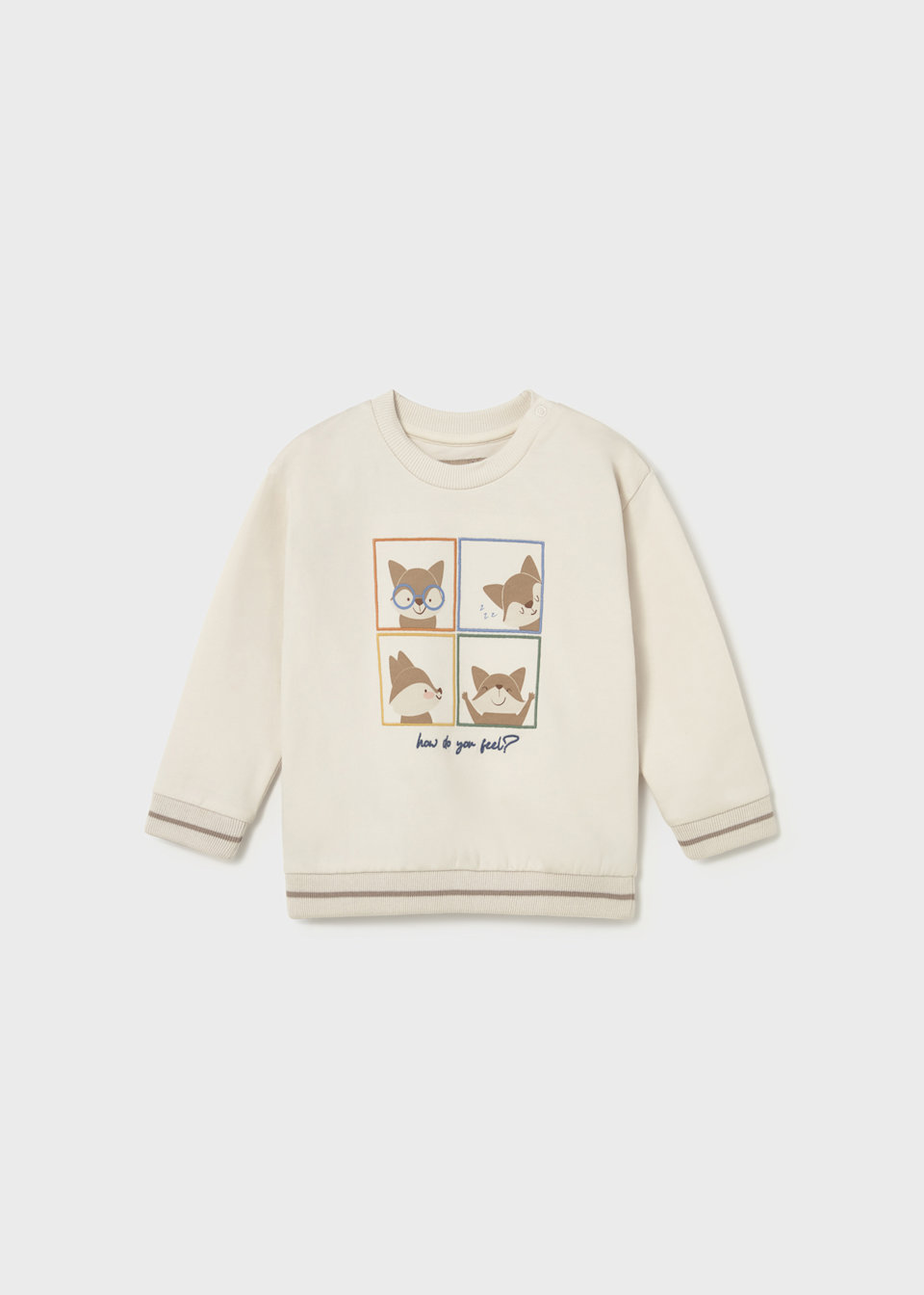 Sweatshirt Füchse Baby
