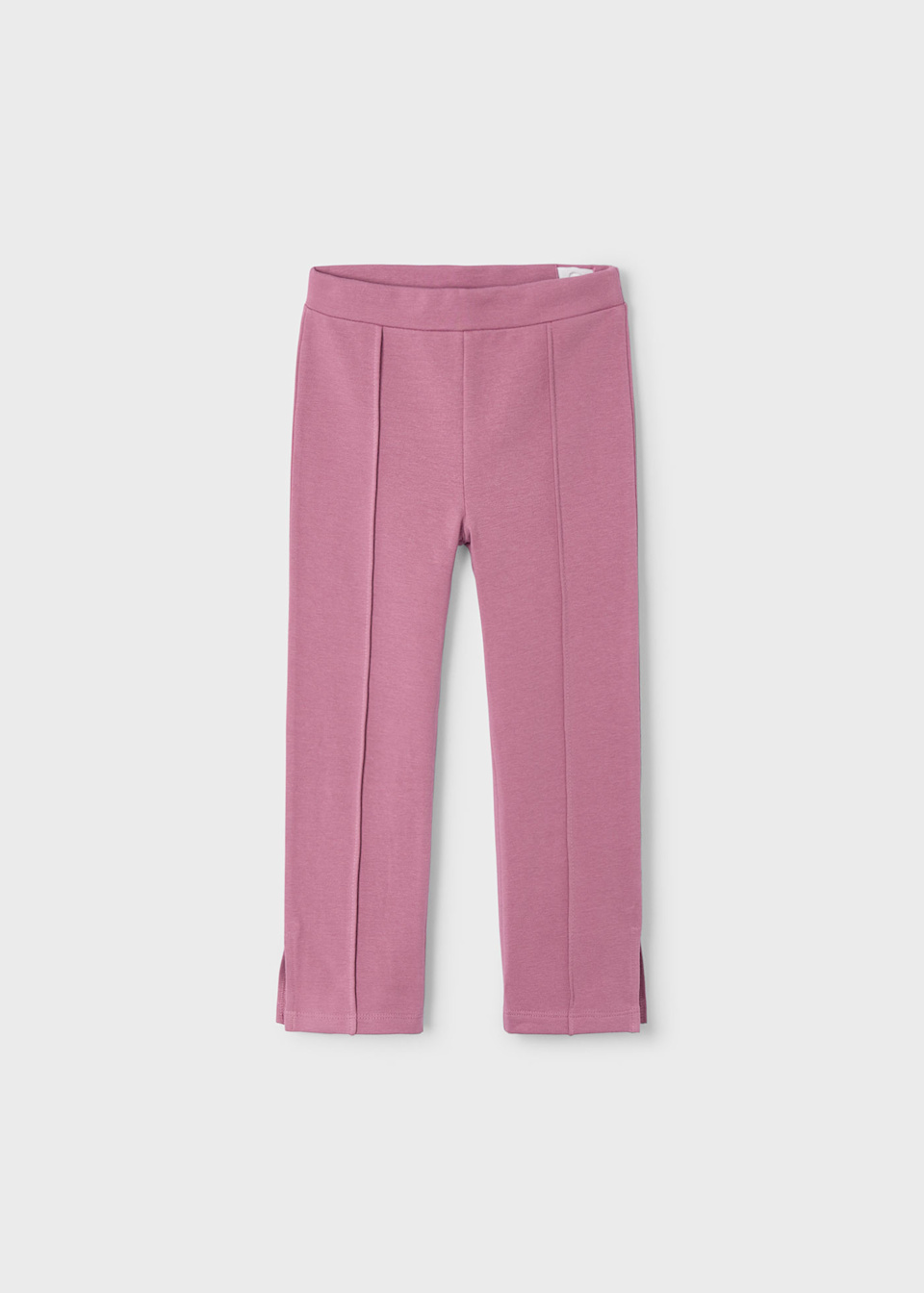 Girl trousers with bottom slits