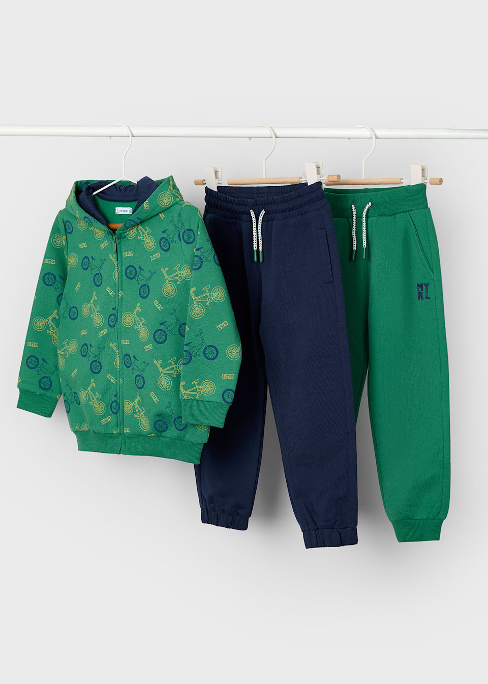 Boy 3 piece print tracksuit set