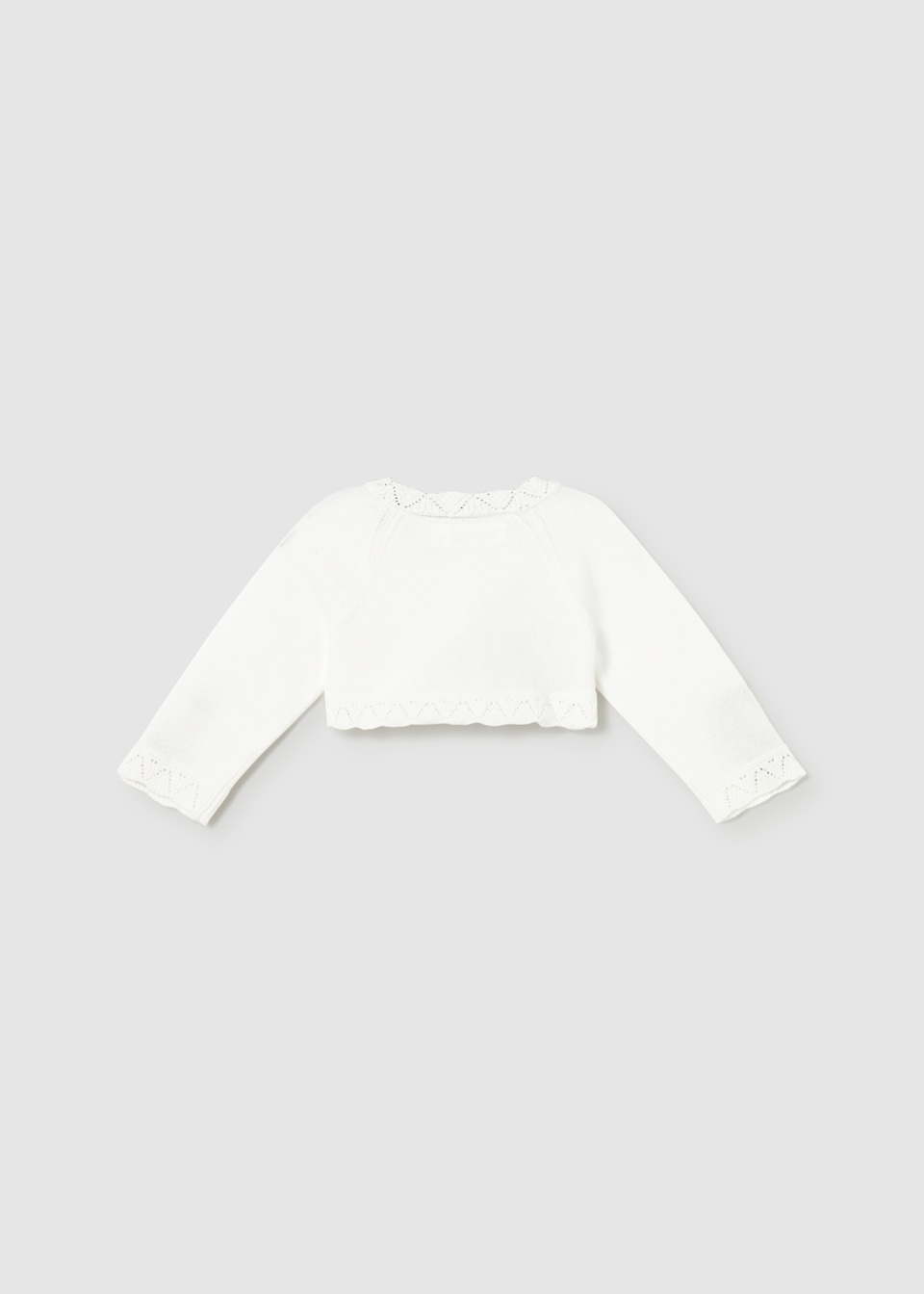 Newborn Girl Tricot Bolero