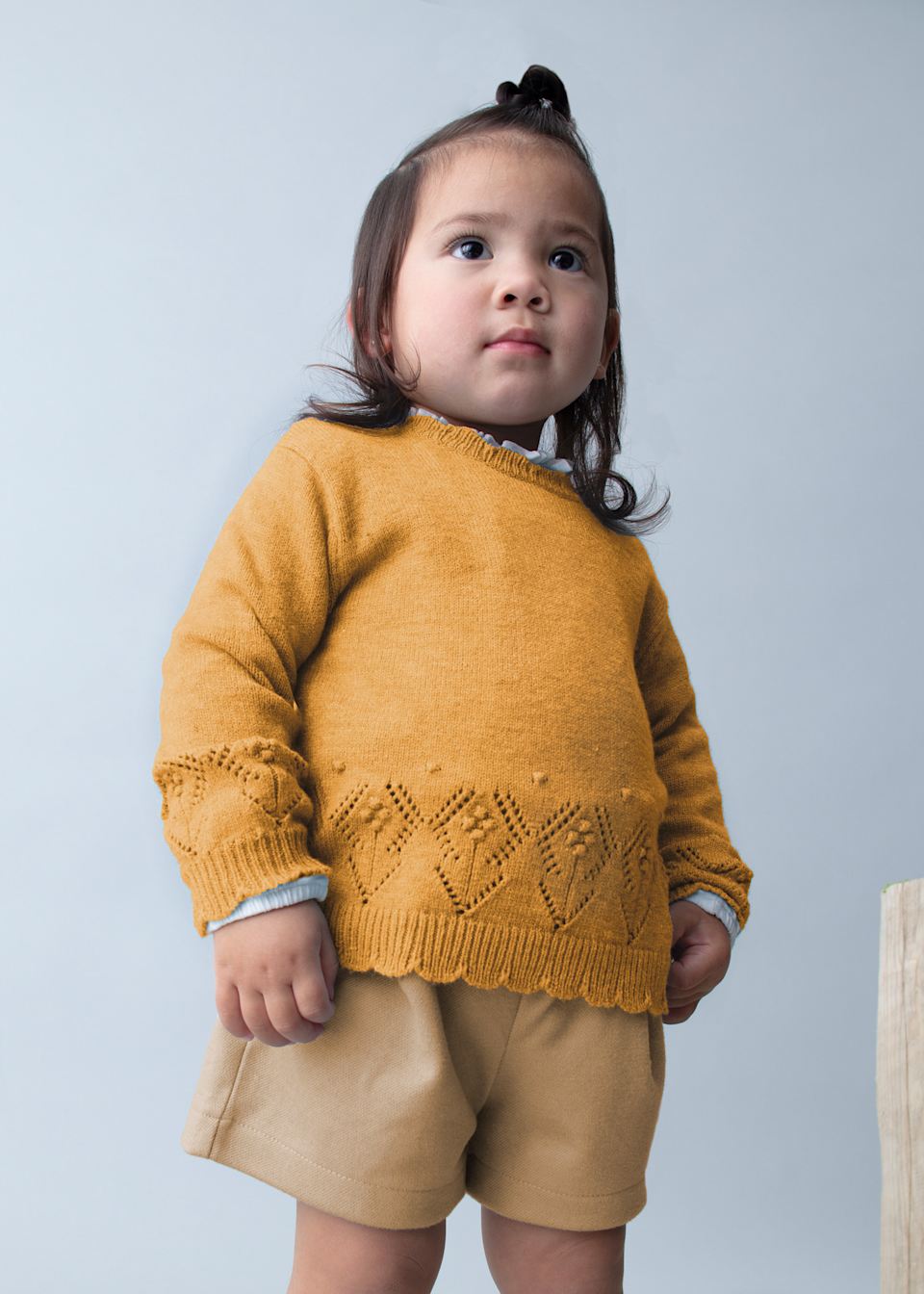 Pantalón corto bolsillos bebé