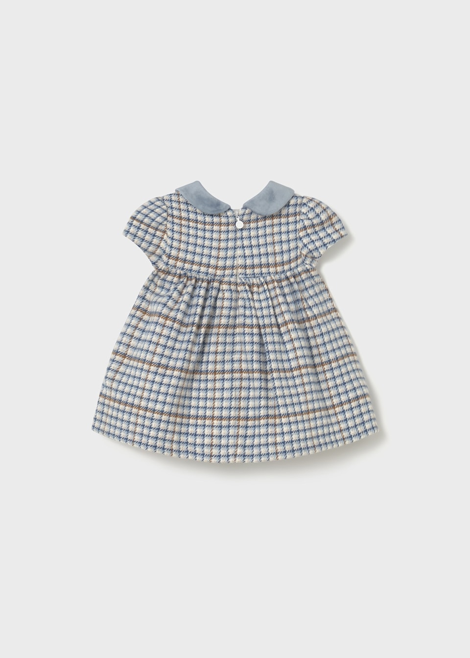 Newborn Girl Plaid Dress