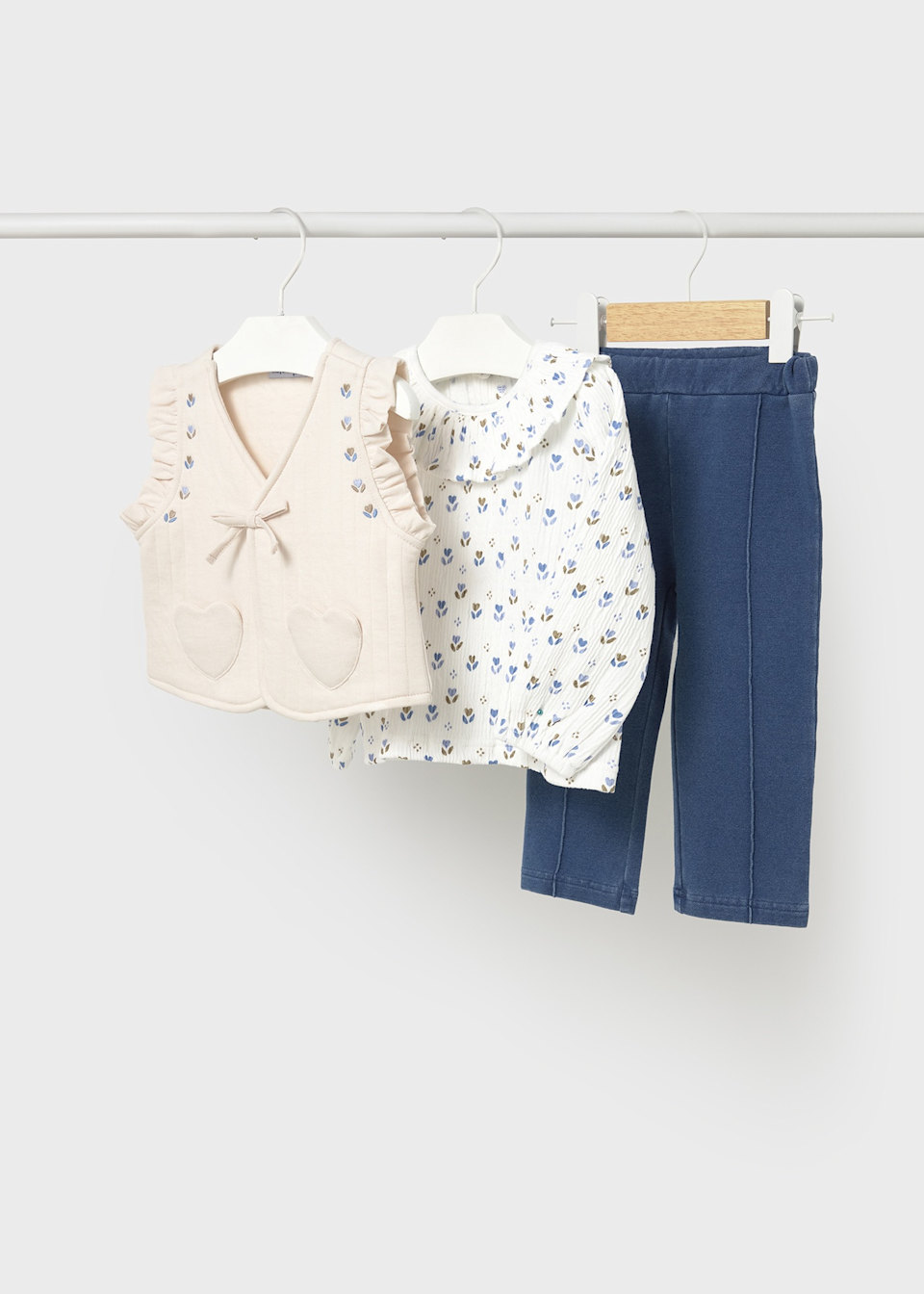 Baby waistcoat and trousers set