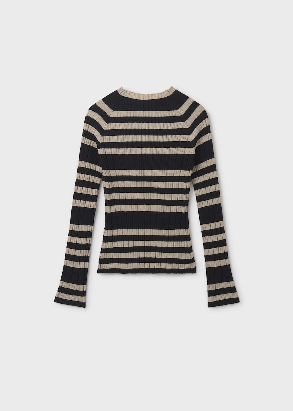 Girls semi sheer knitted jumper