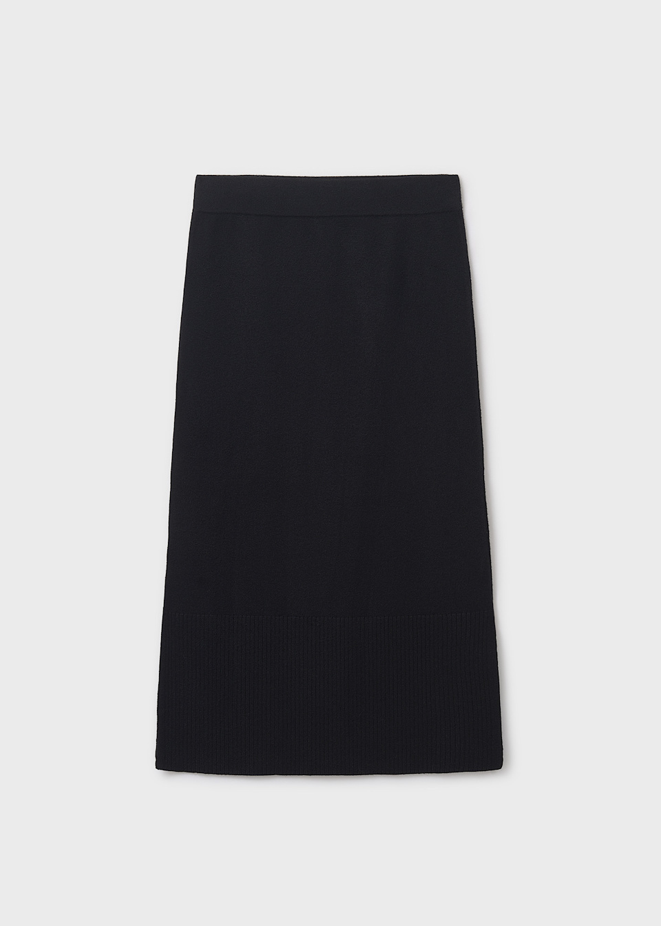 Girls midi knitted skirt
