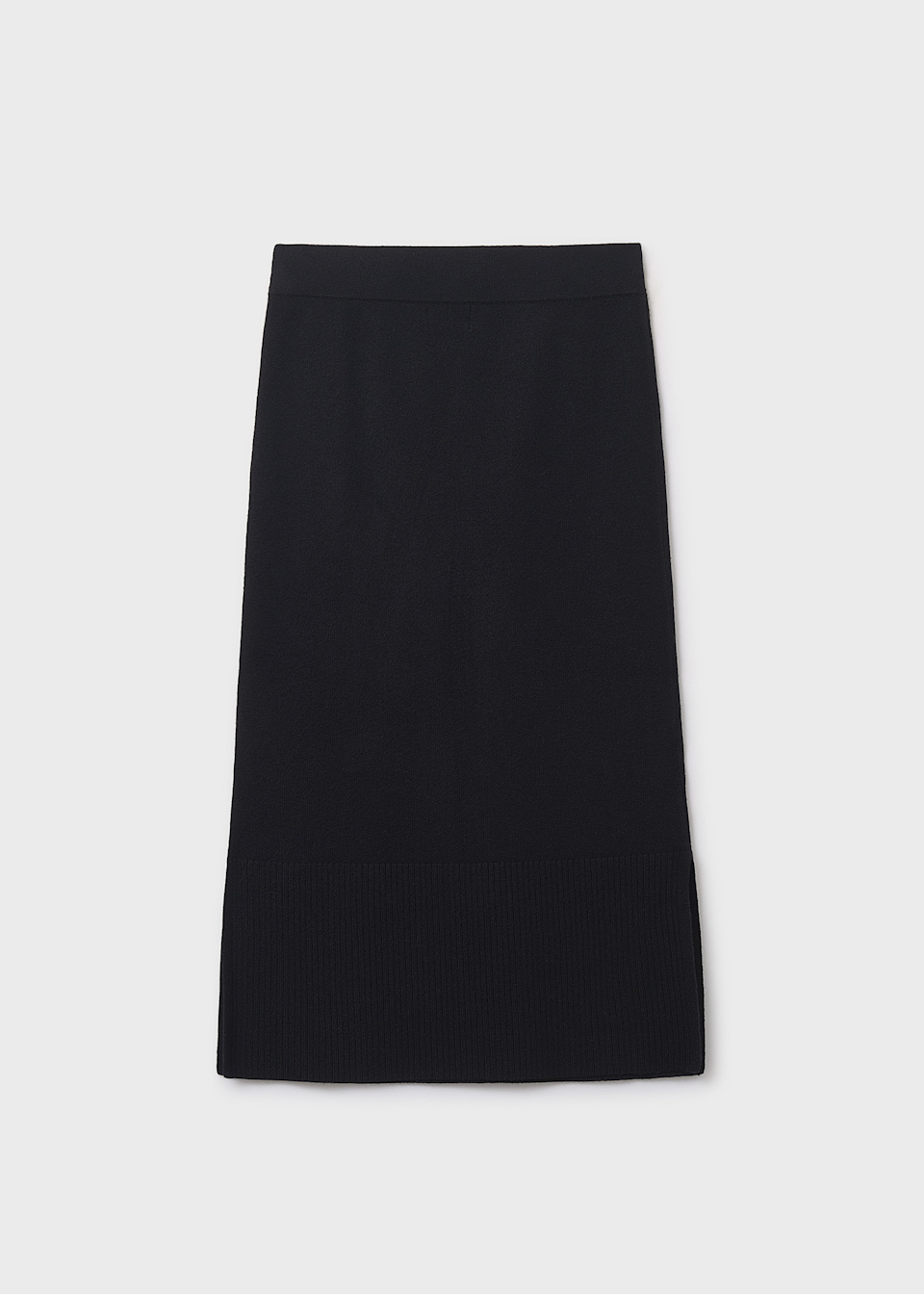Girls midi knitted skirt