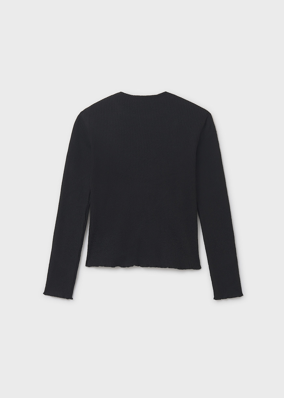 Girls rib knit cardigan