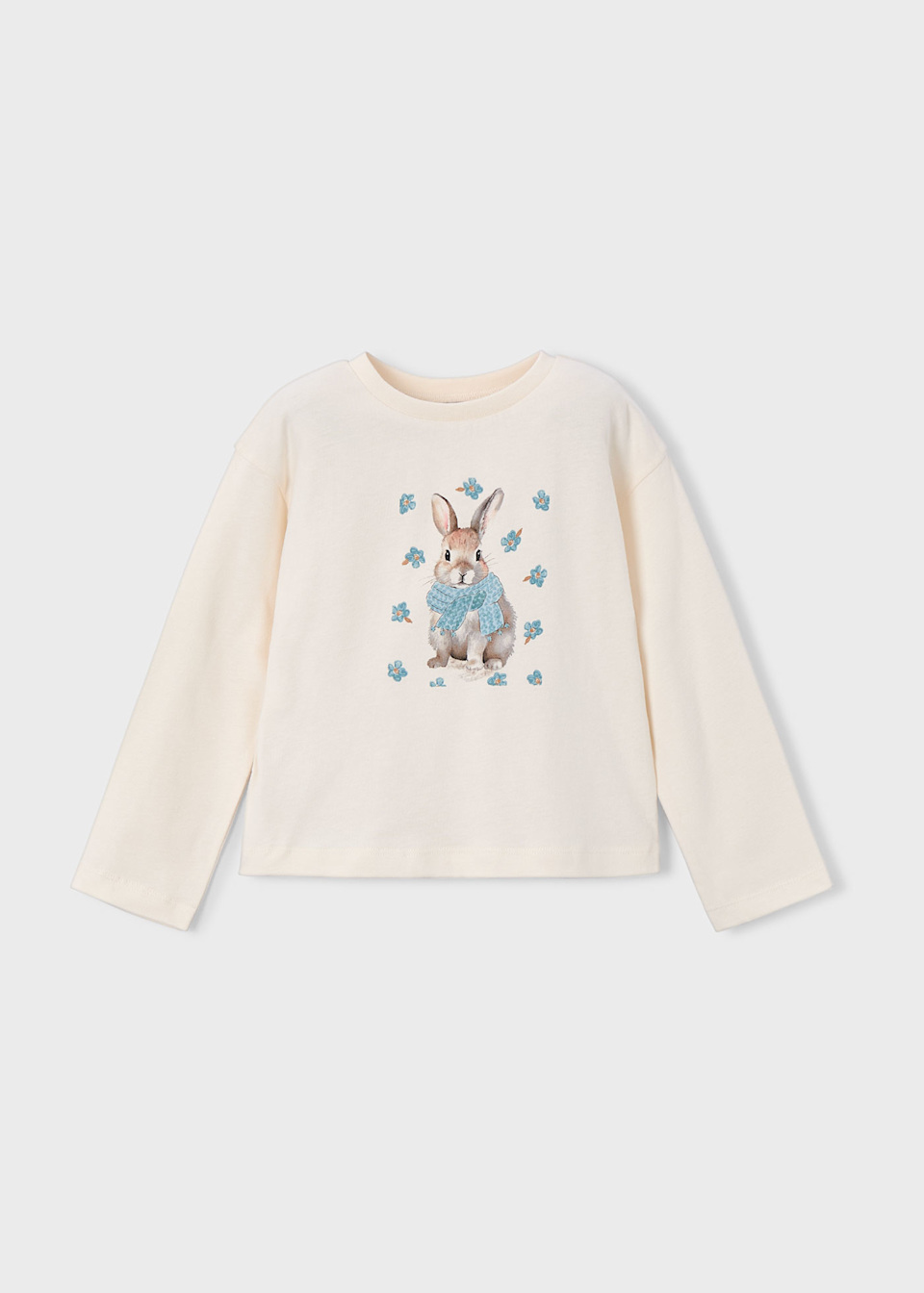 Girls rabbit print t-shirt