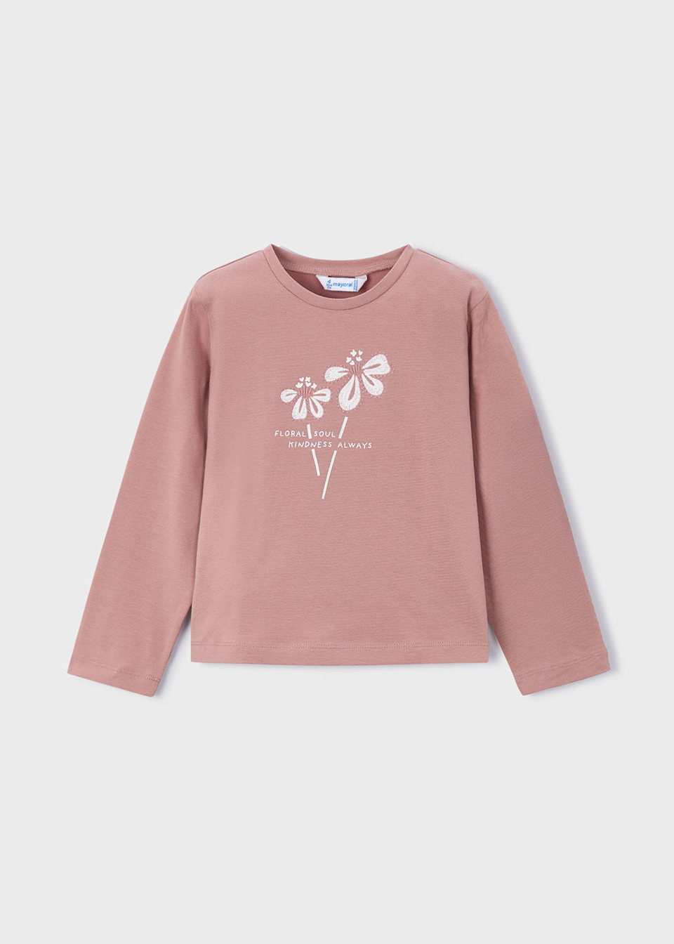 Girl Basic Flower T-Shirt