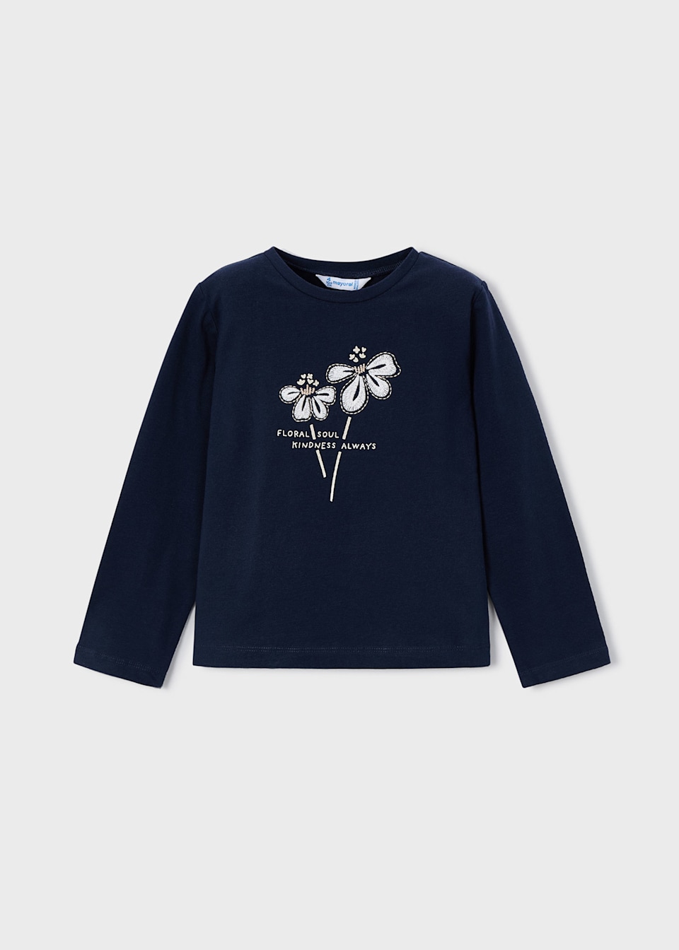Girl Basic Flower T-Shirt