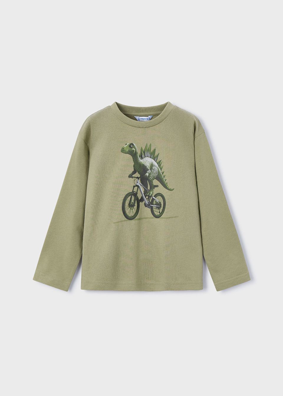 Boys long sleeved dinosaur shirt