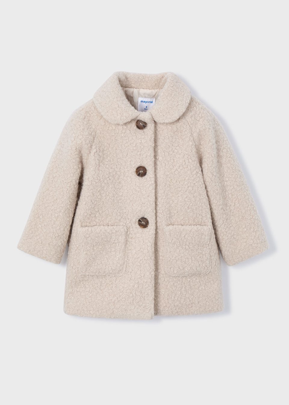 Manteau en tissu éponge fille