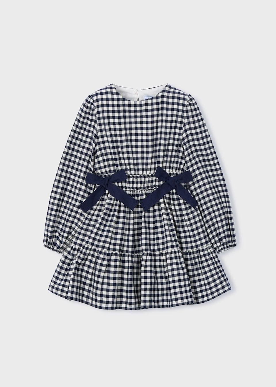 Girl Dress with Bow Details