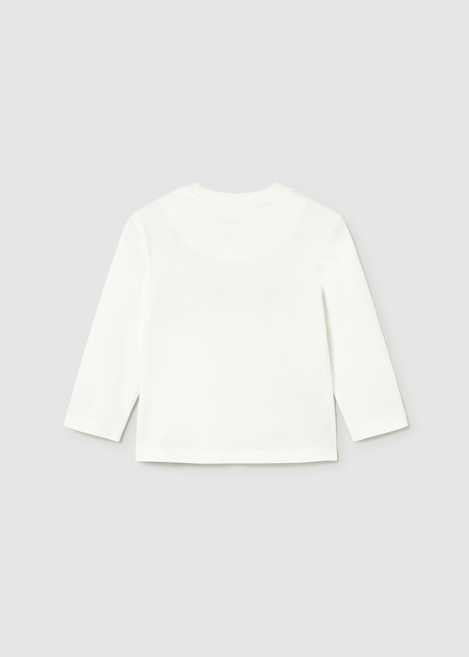 Тениска basic с надпис за бебе