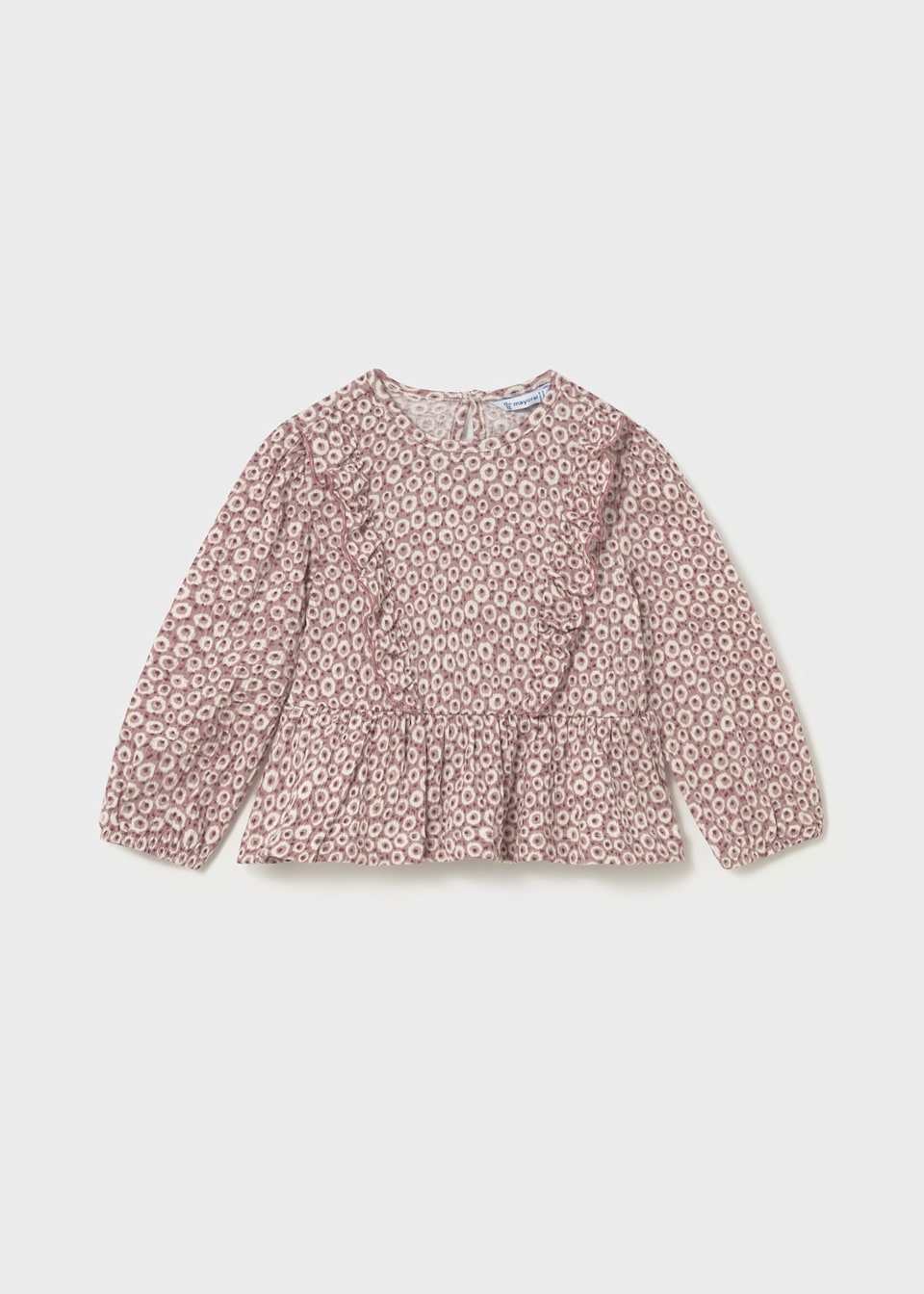 Blouse fleurs bébé