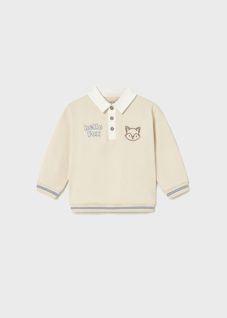 Sweatshirt Polokragen Baby