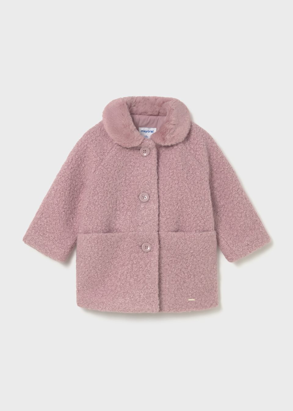 Baby fluffy coat