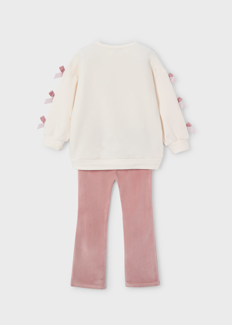 Girls legging and bow jumper set