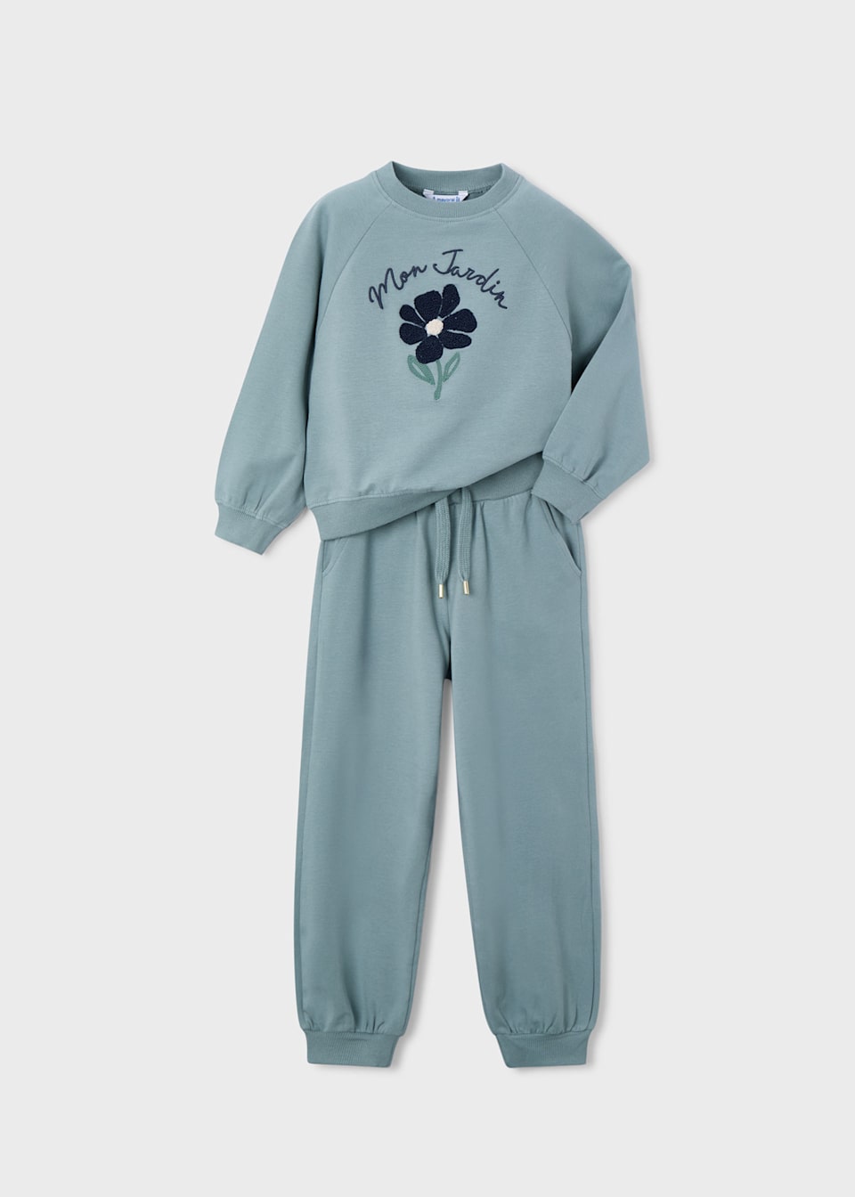 Girls embroidered tracksuit