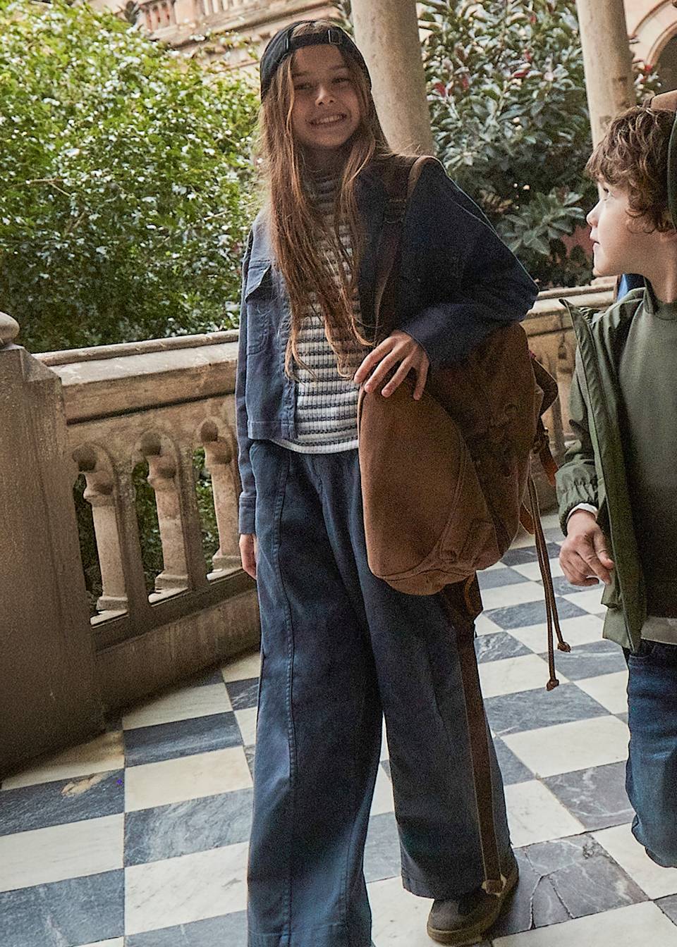 Girls flared trousers