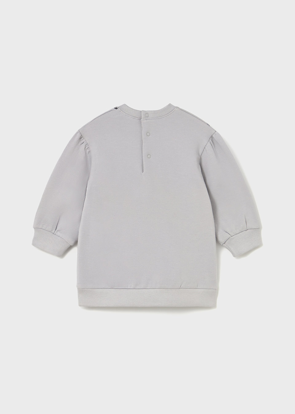 Robe en molleton imprimé bébé