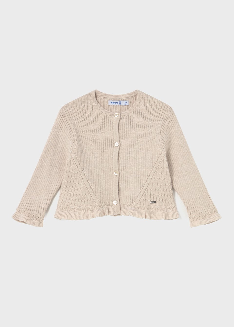 Strickjacke Volants Baby