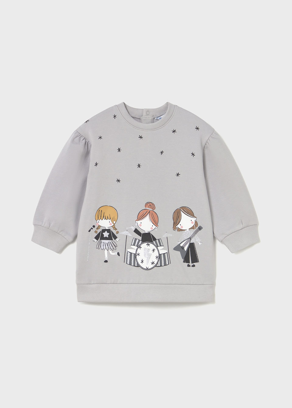 Sweatkleid Motiv Baby