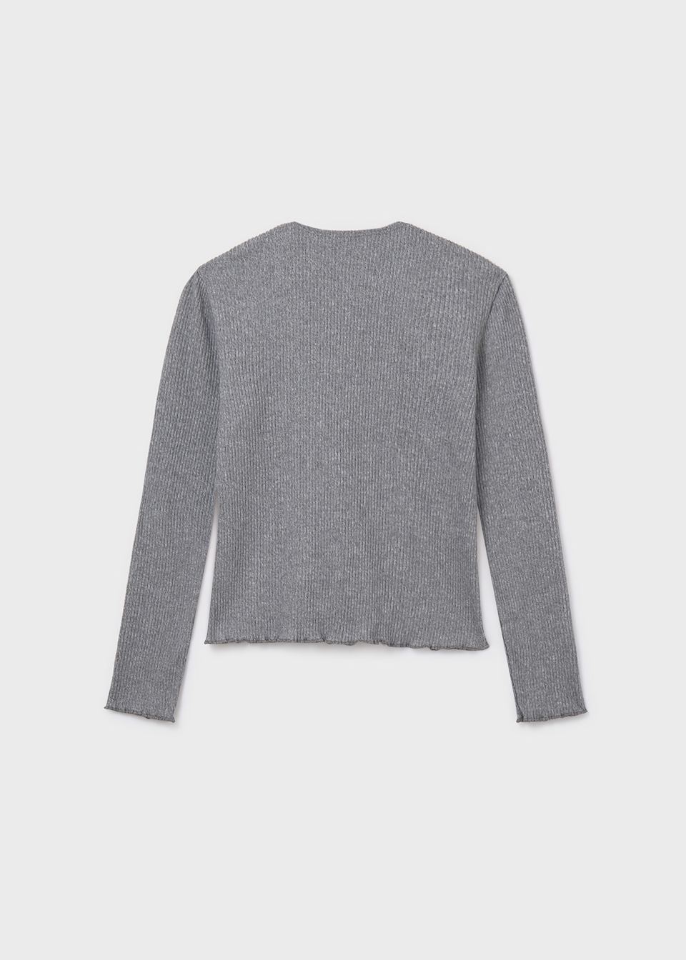 Girls rib knit cardigan