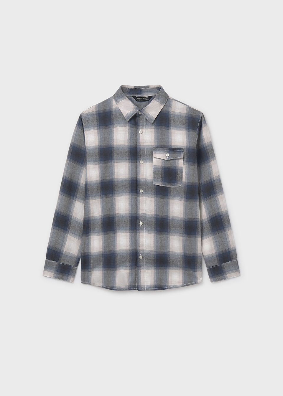Boys flannel check shirt