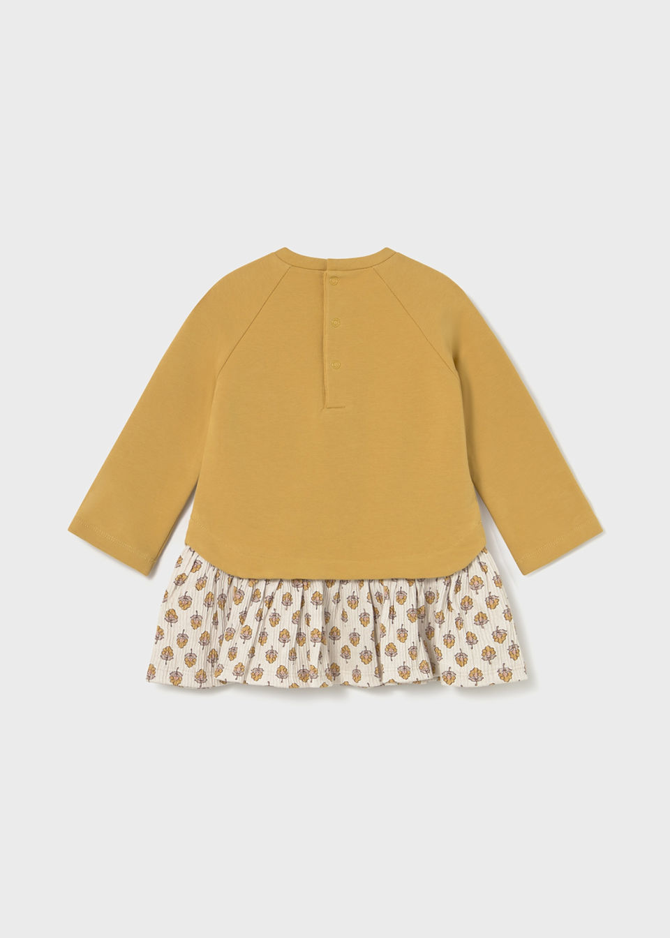 Baby combined fleece dress