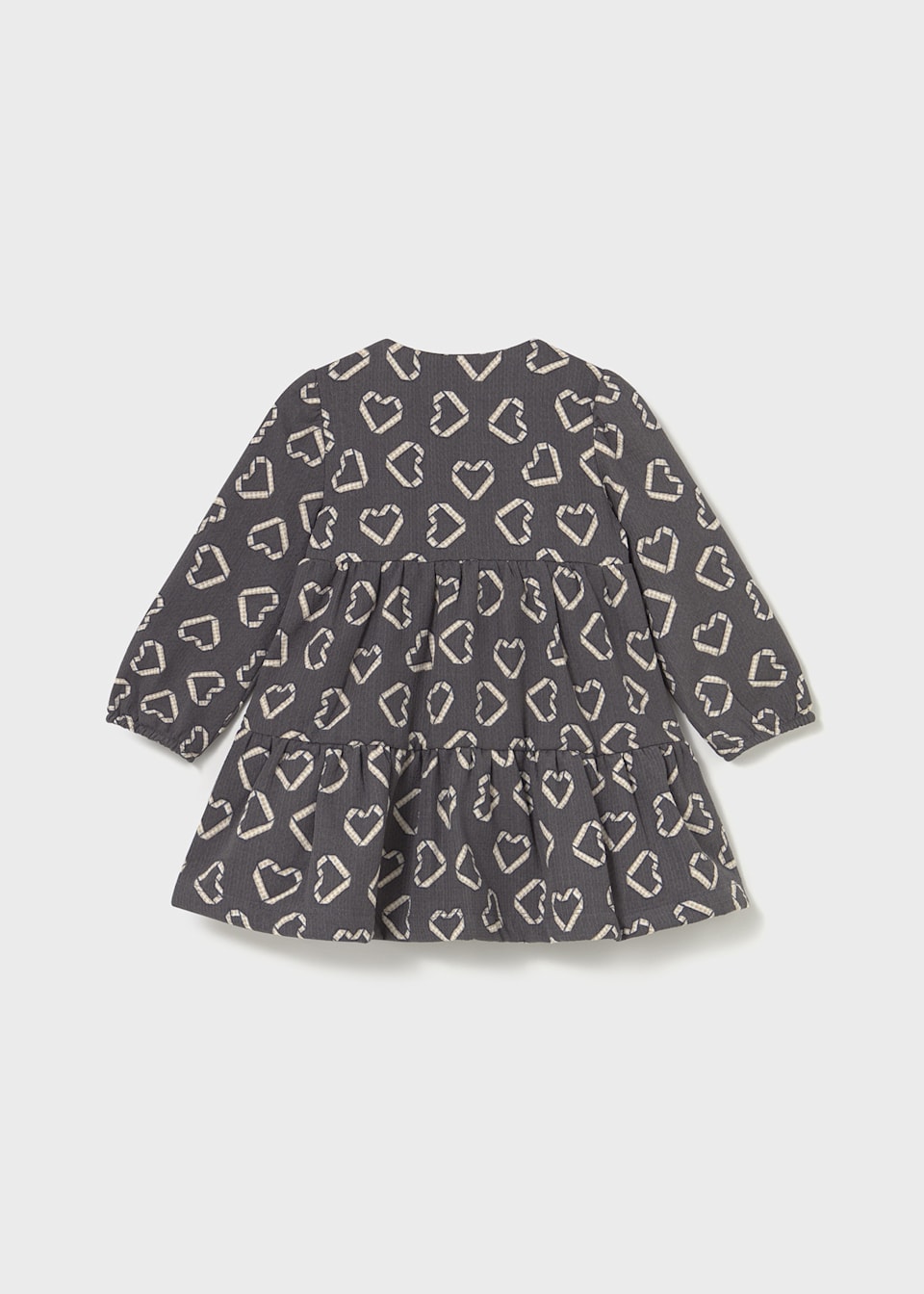 Baby structured knitted dress