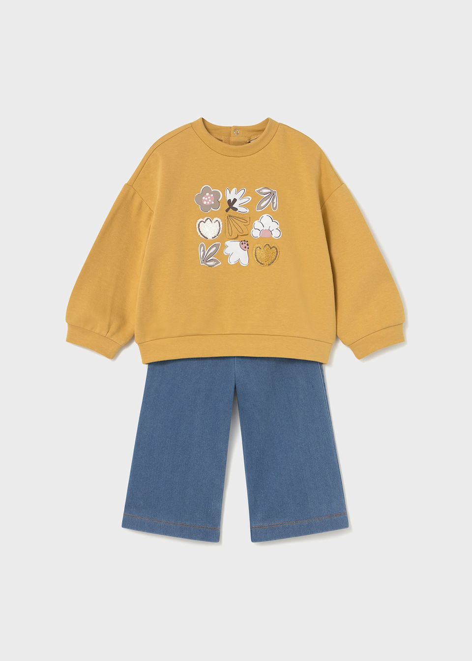 Baby jumper and trouser set