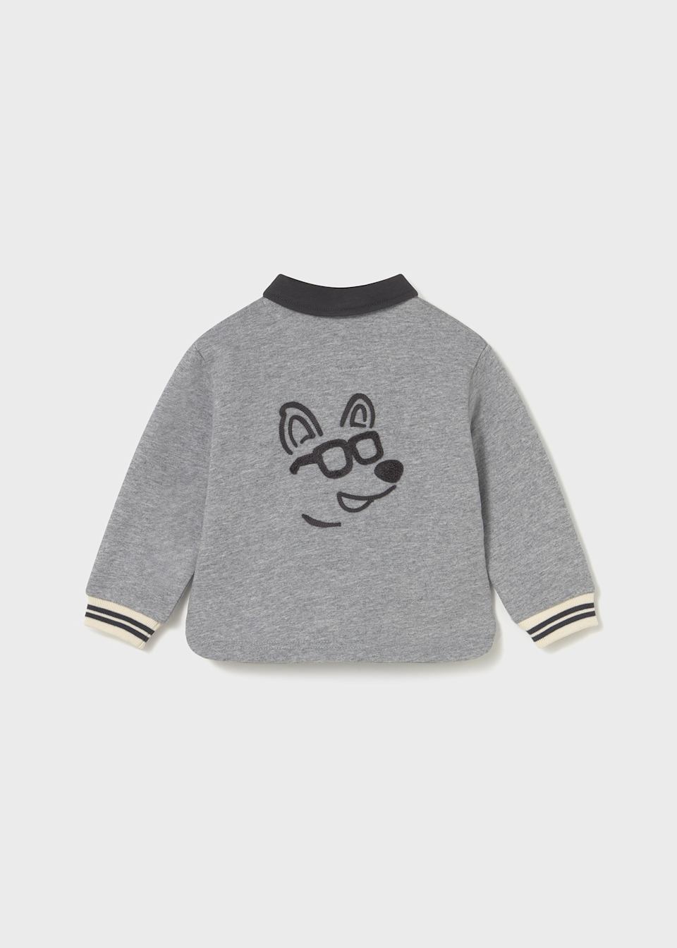 Baby motif jumper