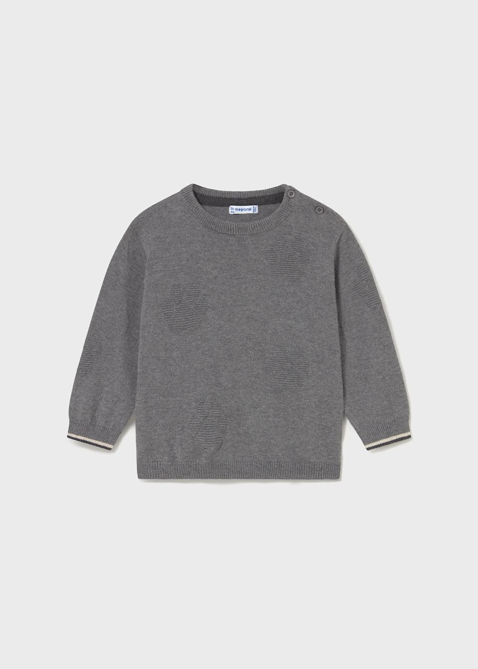 Baby embossed jumper