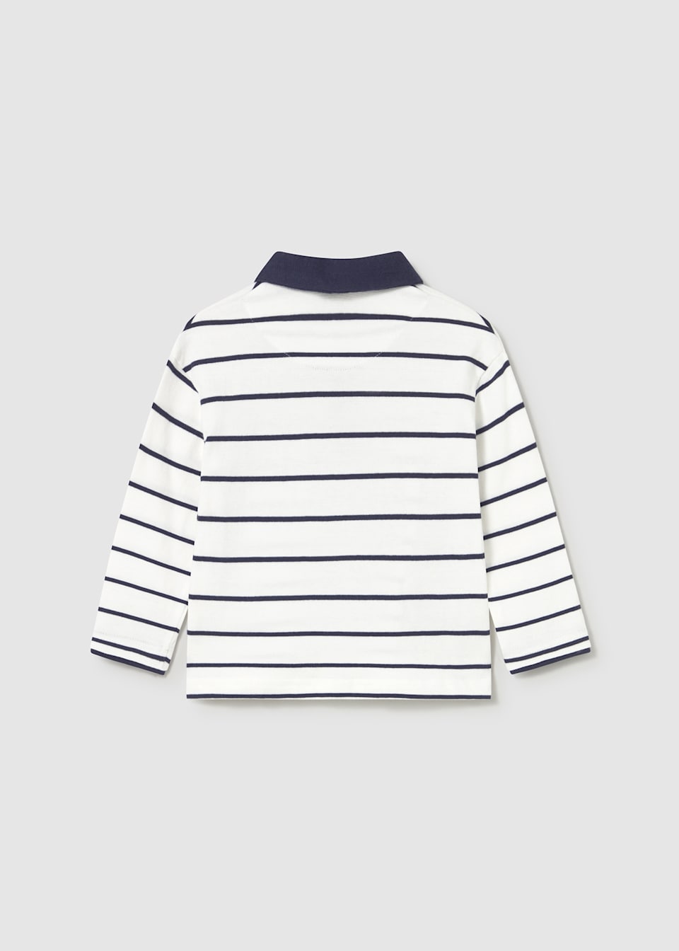 Babys contrast polo shirt