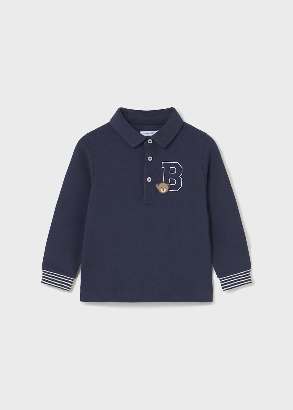 Babys plain polo shirt