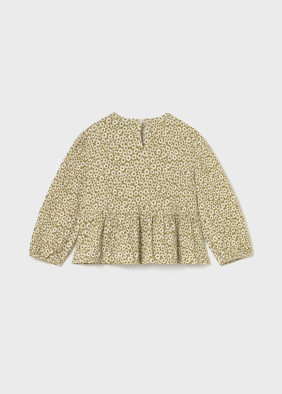 Blouse fleurs bébé