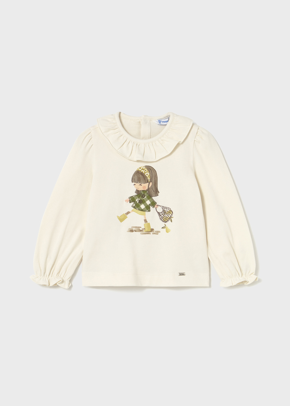 Babys doll motif shirt