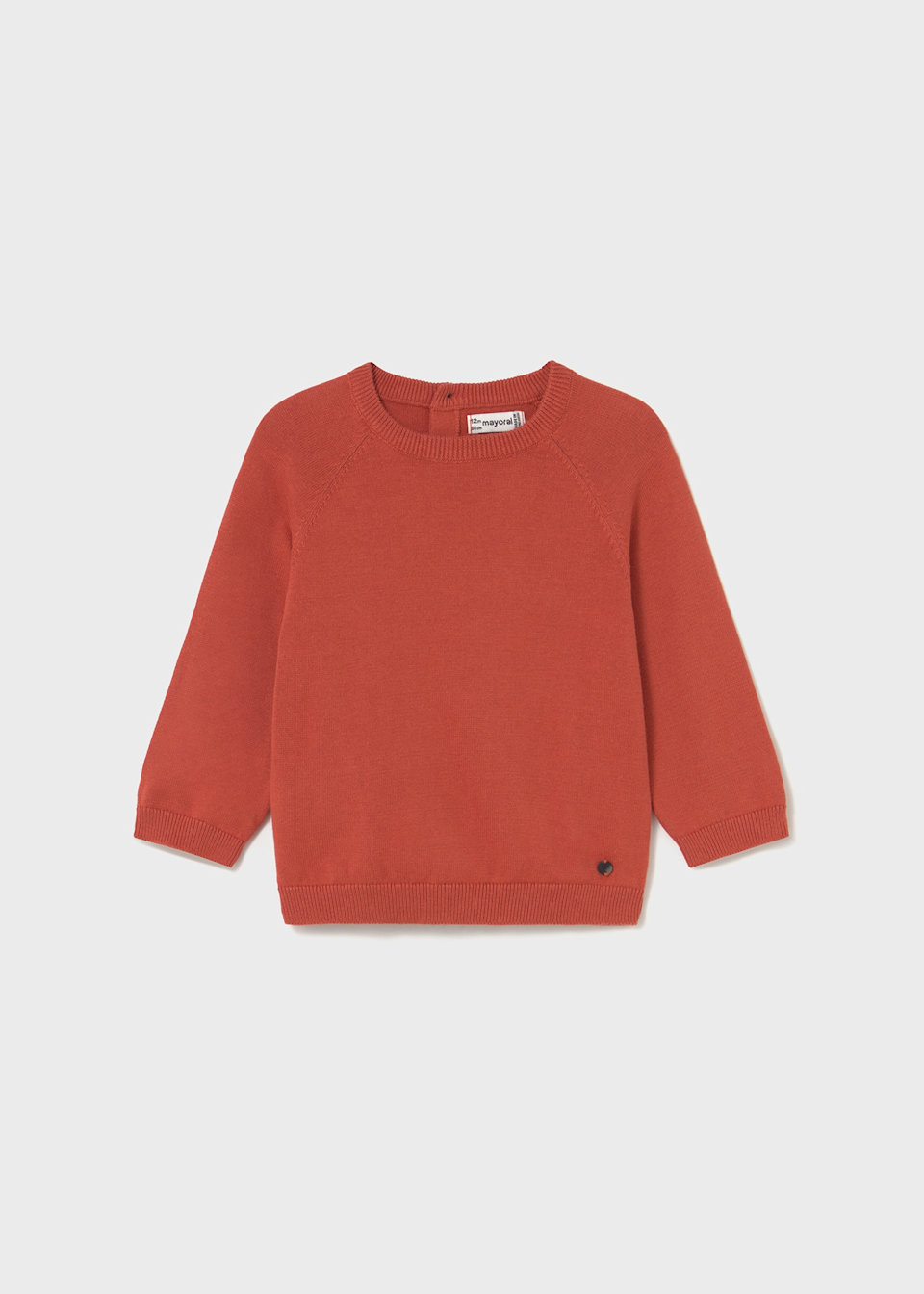 Пуловер basic за бебе