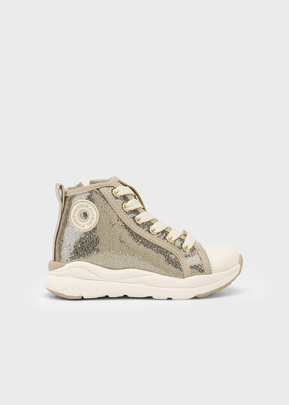 Girls sparkly sport shoe