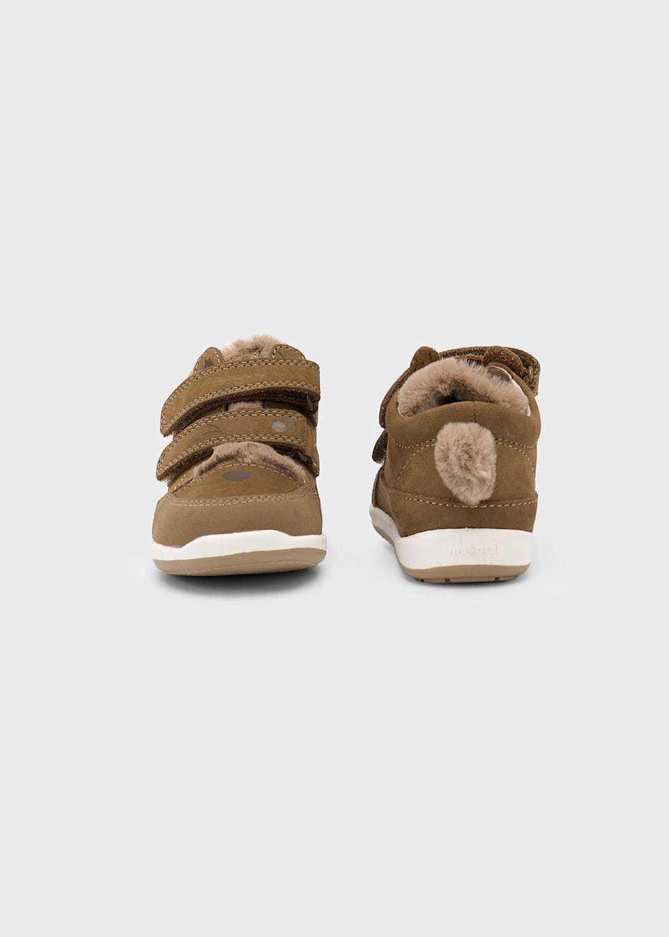 Baby fur bootie