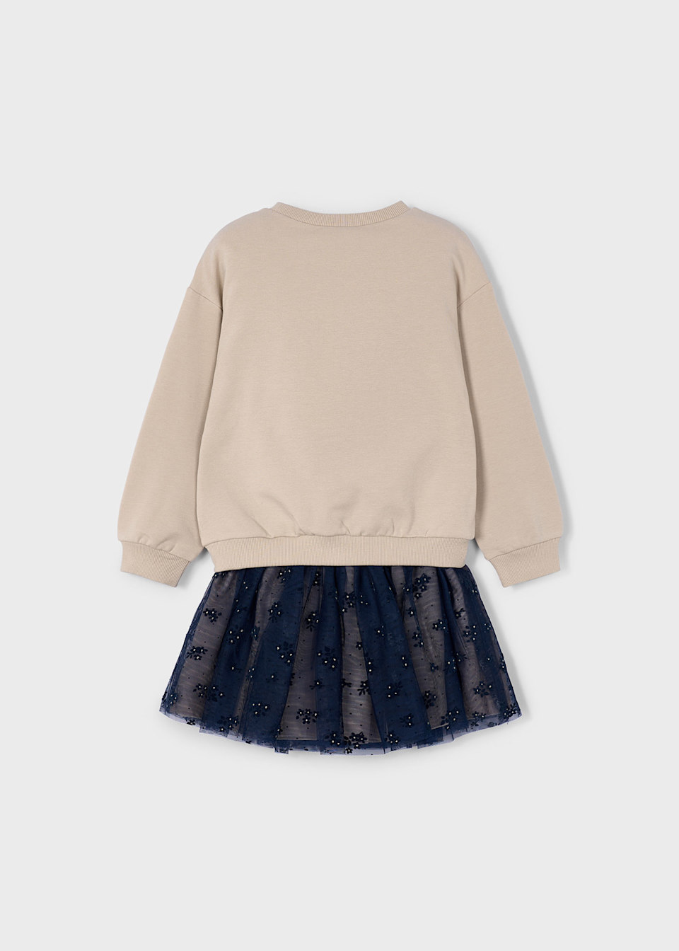 Girls tulle skirt and jumper set