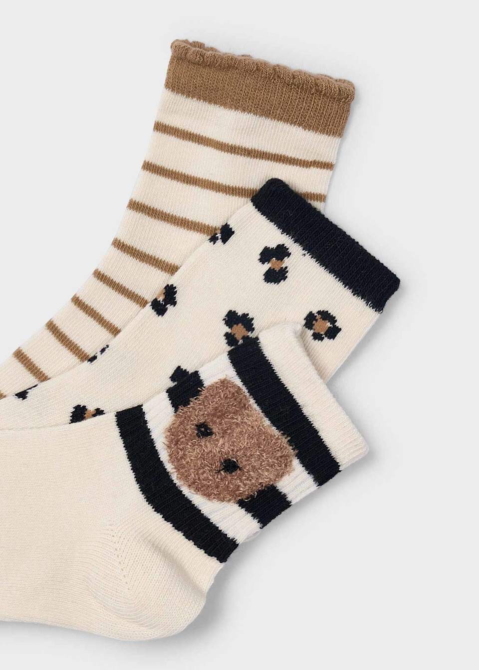 Lot de 3 chaussettes fille