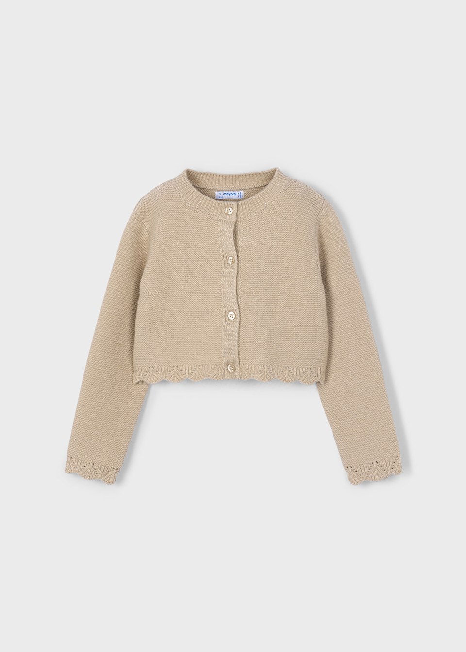 Girls knitted cardigan