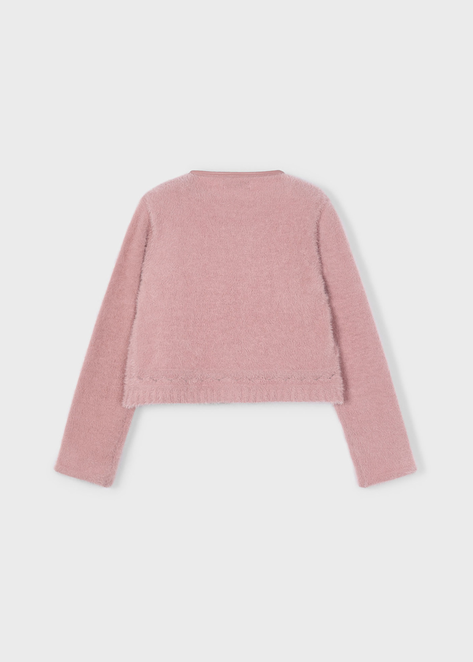 Suéter tricot pelo niña