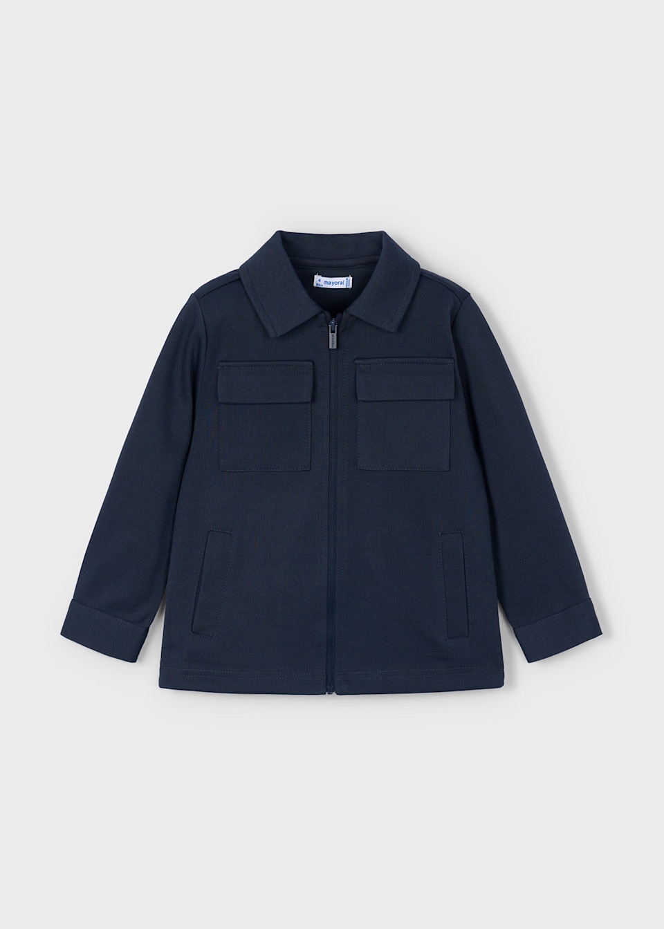 Boy Zip-Up Overshirt