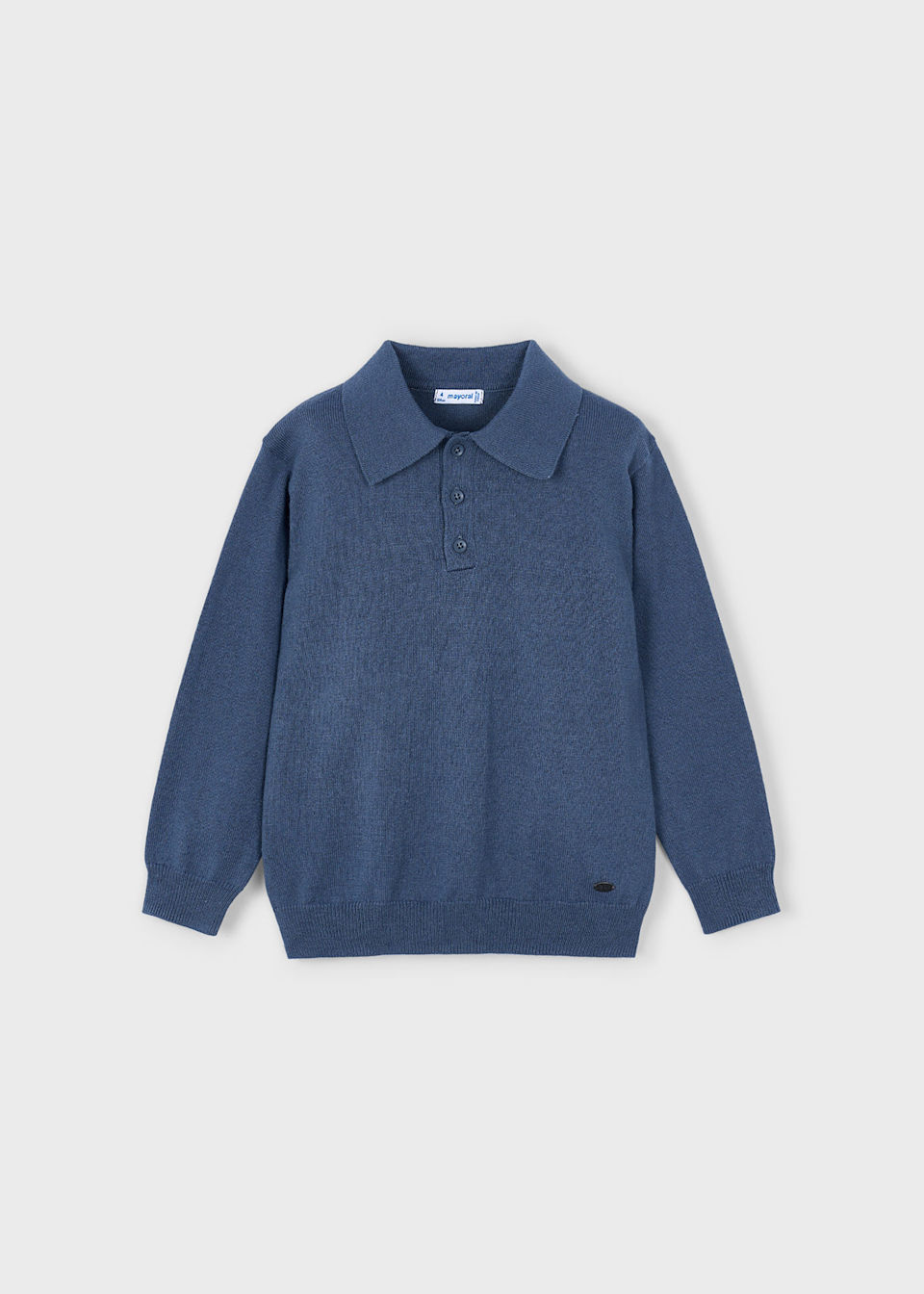 Boys knitted polo short