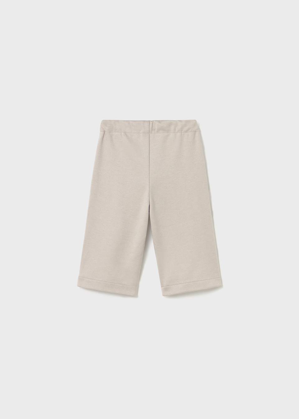Baby twill knitted trousers